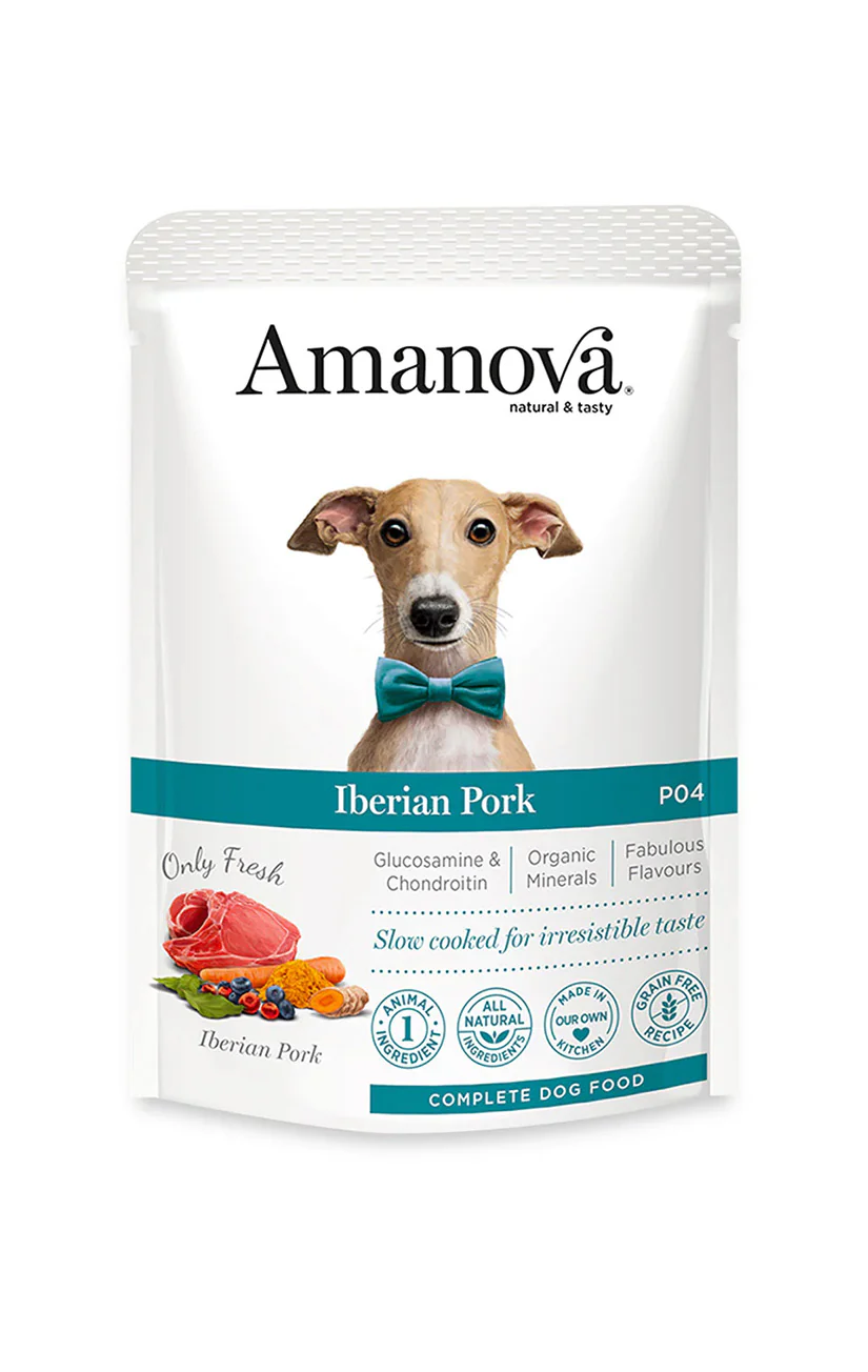 iberian pork AMANOVA ADULT 100 GR PORK - immagine 1