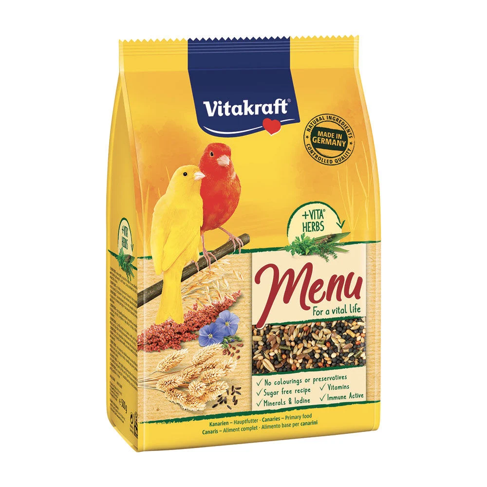 vitakraft canarini CIBO PER CANARINI 500 GR - immagine 1
