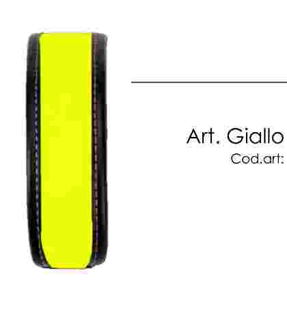 COLLARE ARTIGIANALE TAGLIA M 50 CM GIALLO E VARI COLORI